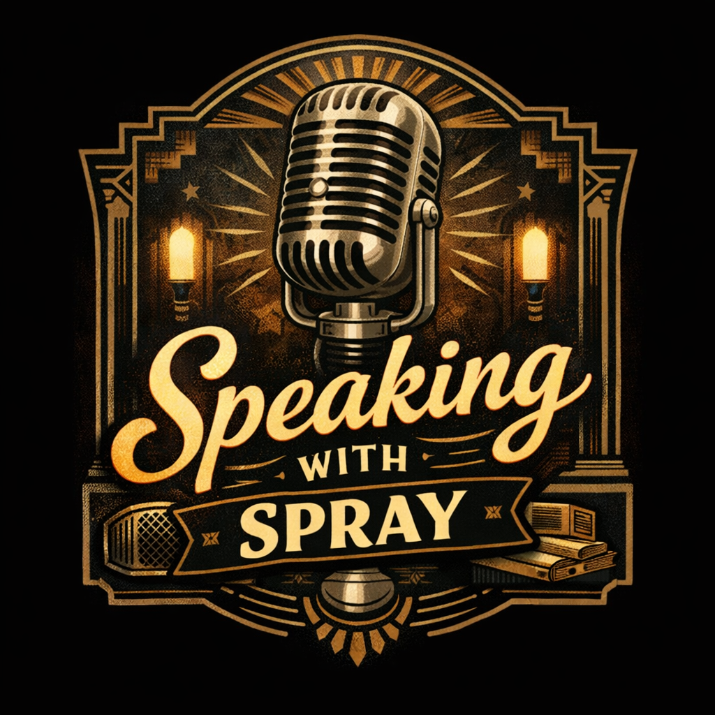 Speaking with Spray logo