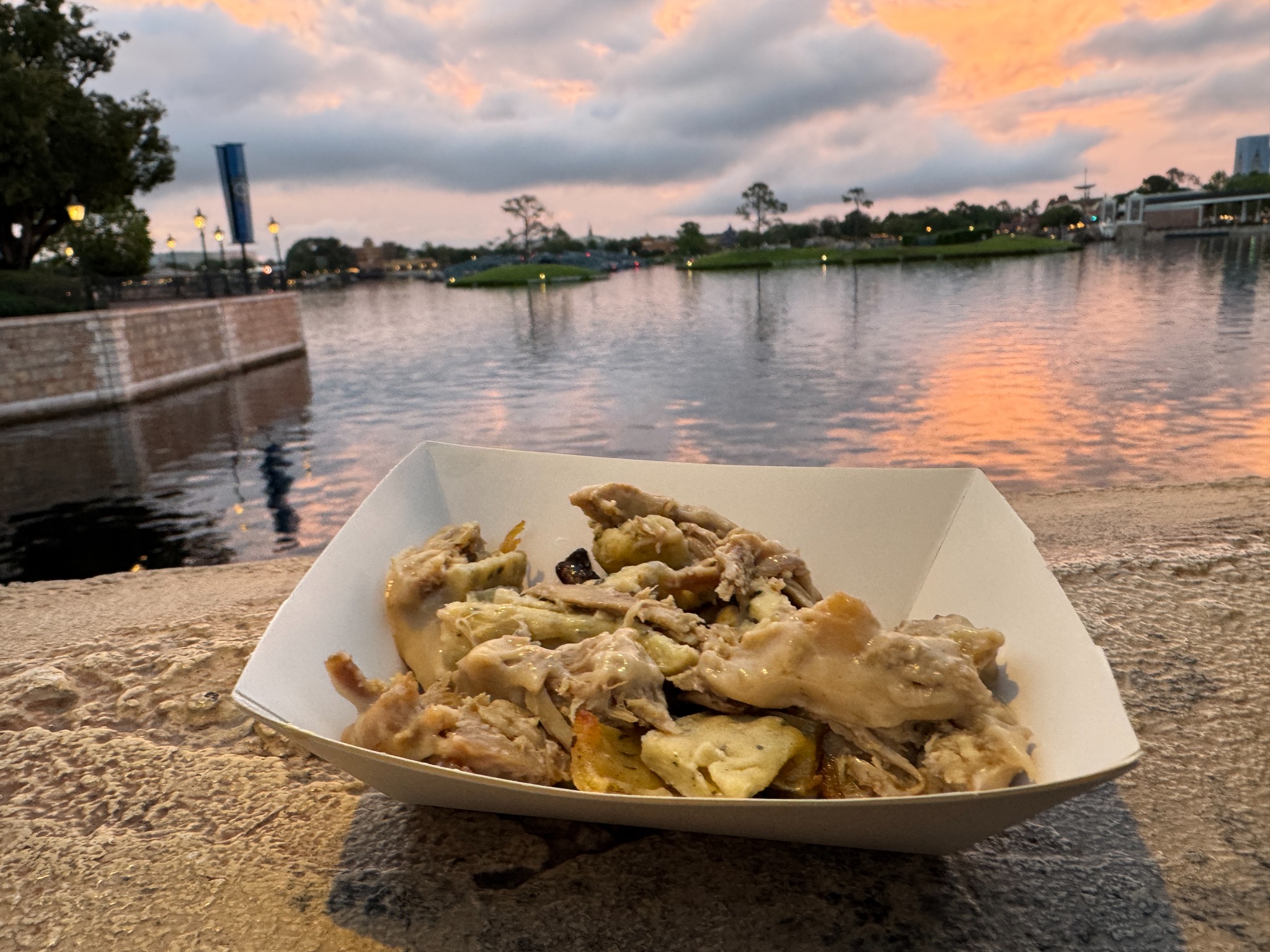 Food by the water